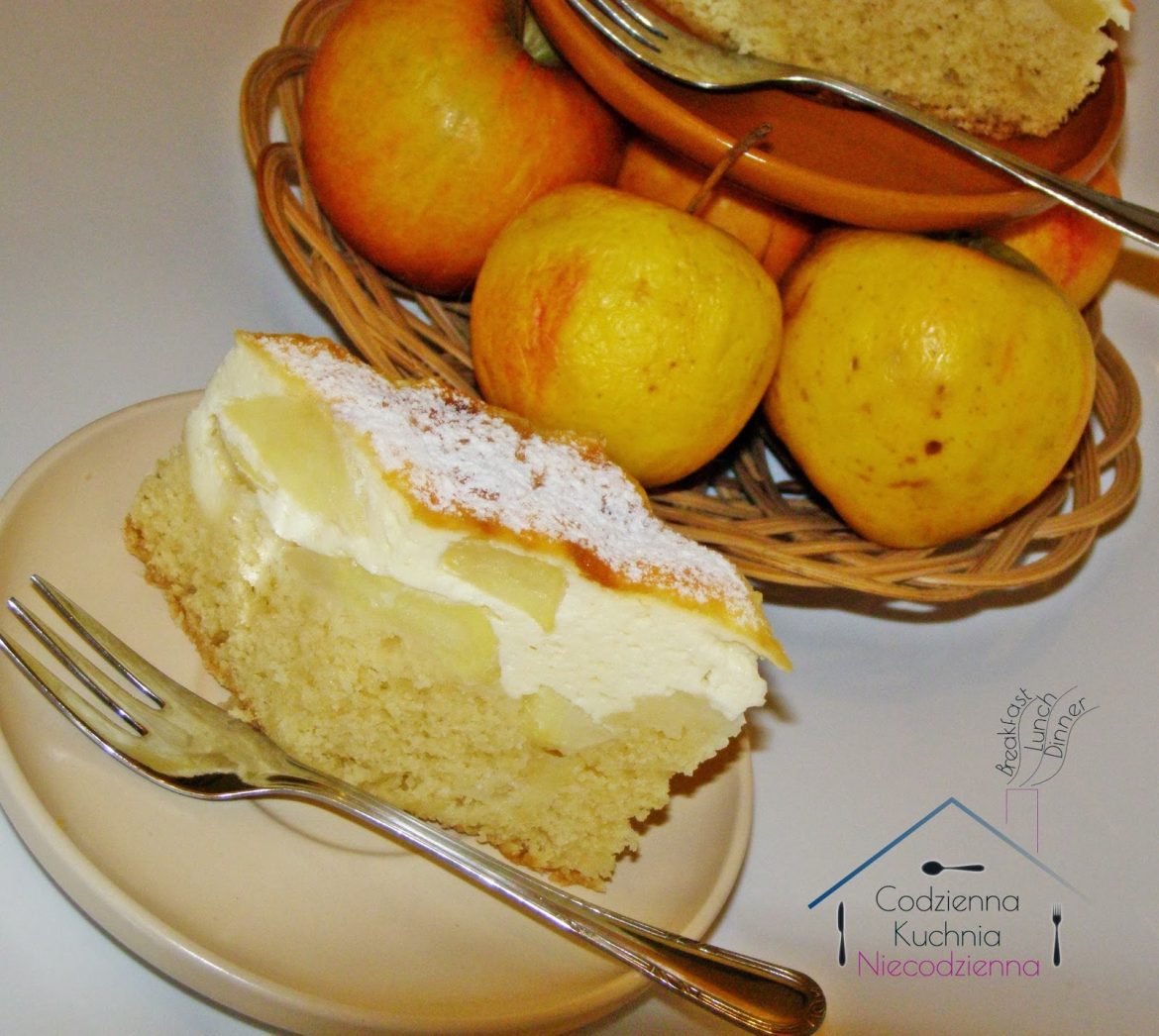 przepis na ciasto duńskie z jabłkami i serem