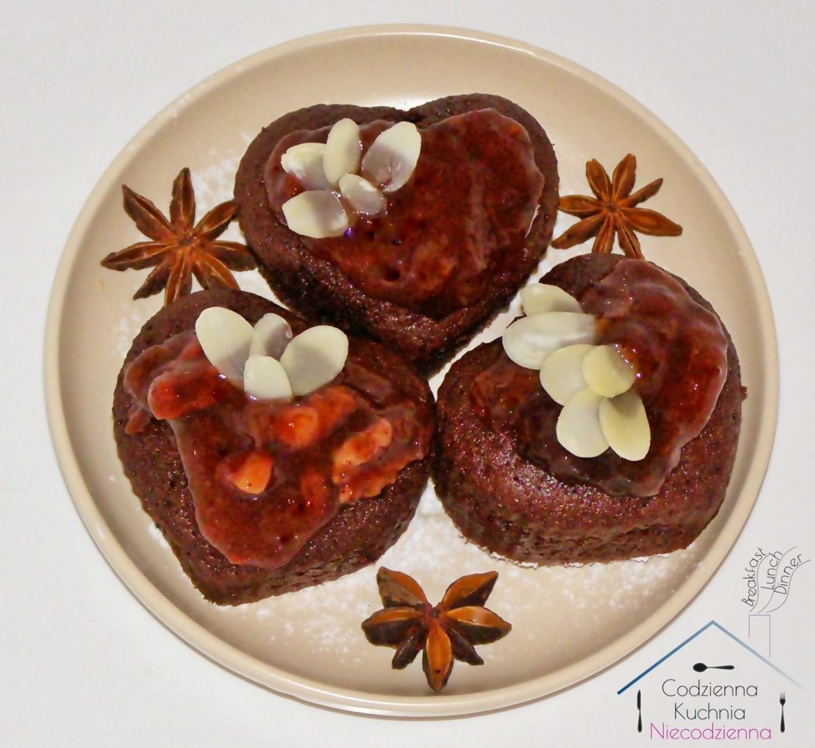 Przepis na najlepsze babeczki z orzechowymi powidłami