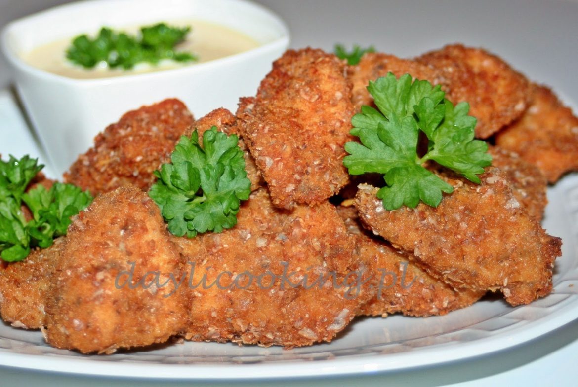 Domowe nuggetsy z kurczaka Przepis na domowe nuggetsy z kurczaka