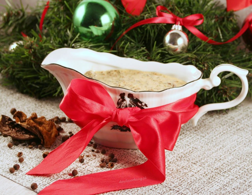 Boże Narodzenie, przepis na sos grzybowy, jak zrobić sos z grzybów na święta