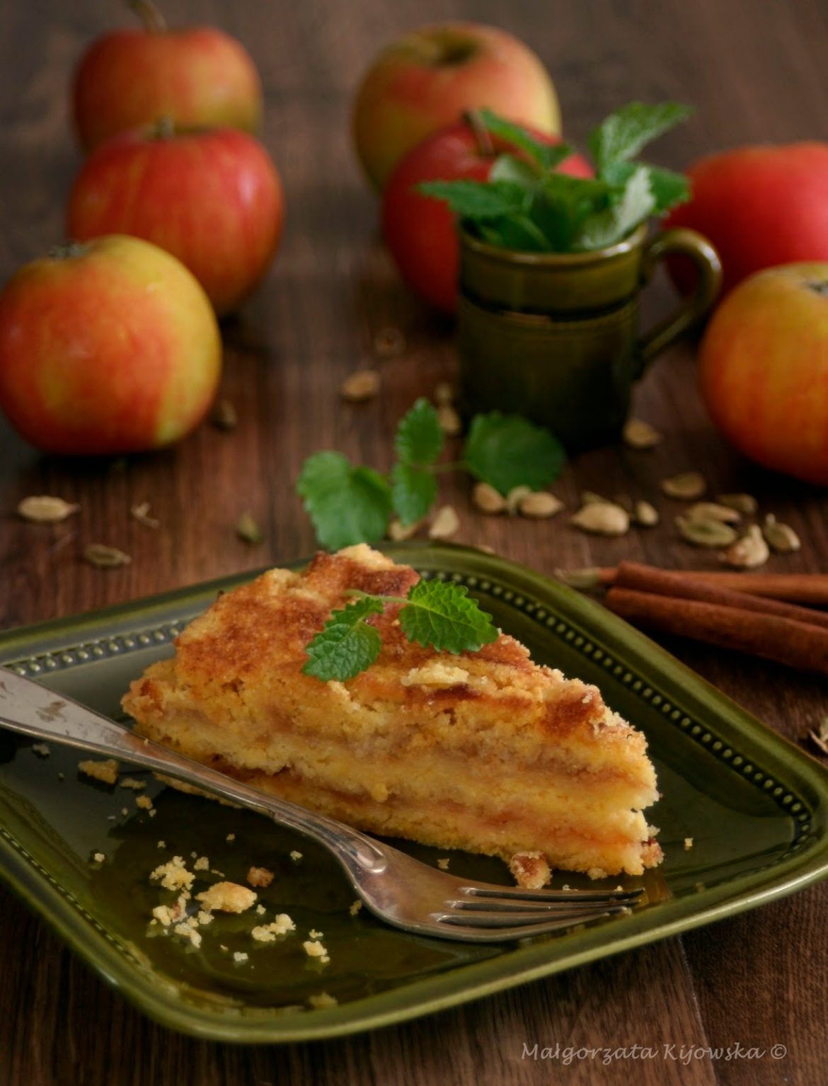 Przepis na najlepszy błyskawiczny jabłecznik sypany