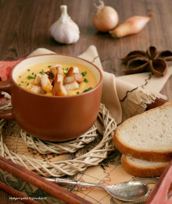 Przepis na zupę krem z batatów