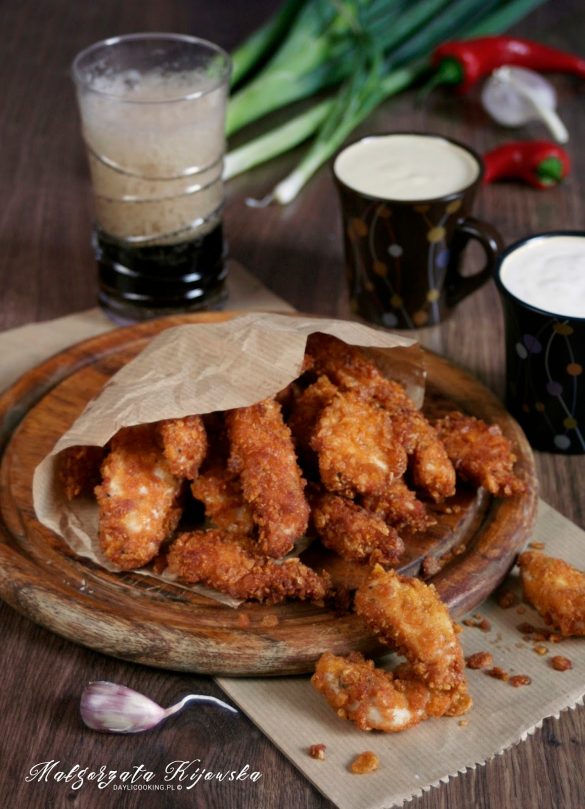 Domowe nuggetsy  z kurczaka Przepis na domowe nuggetsy z kurczaka