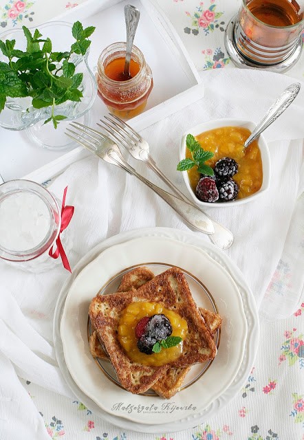 grzanki śniadaniowe przepis, jak zrobić tosty francuskie