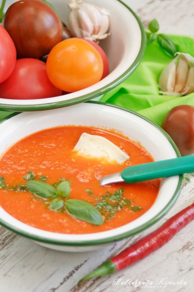 Przepis na najlepszą zupę krem z pomidorów