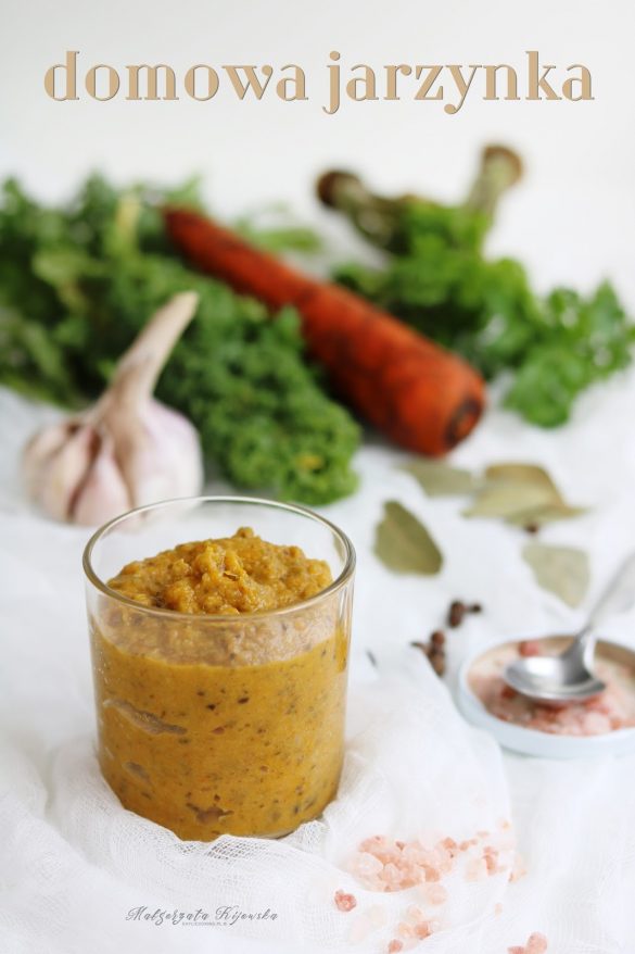 Przepis na domową jarzynkę - przyprawę do dań