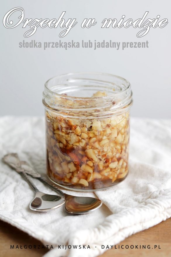 Przepis na orzechy w miodzie