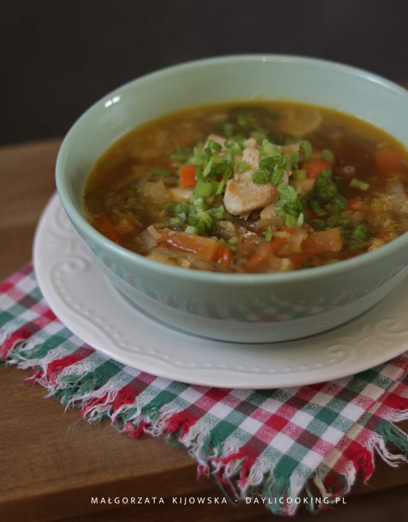 zupazkurczakaikapustypakchoi