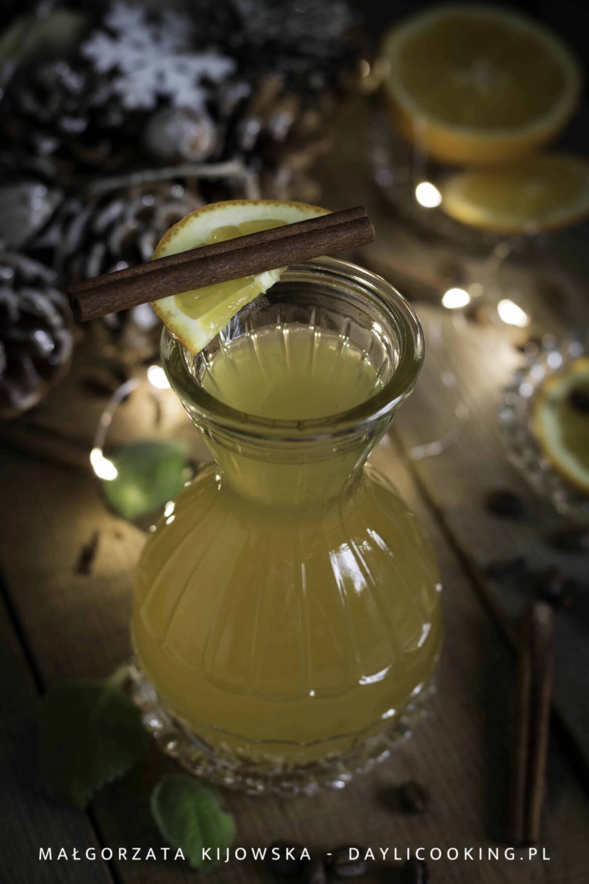 świąteczna nalewka przepis