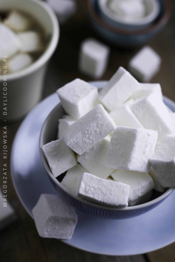 przepis na domowe pianki marshmallow