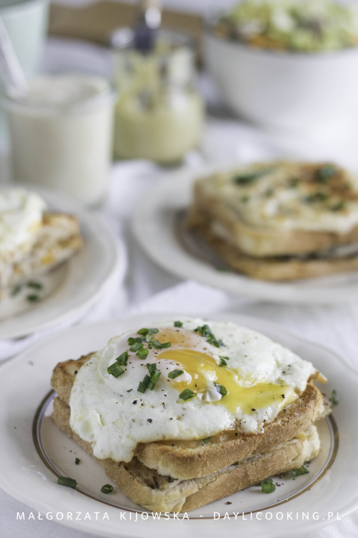 przepis na croque madame