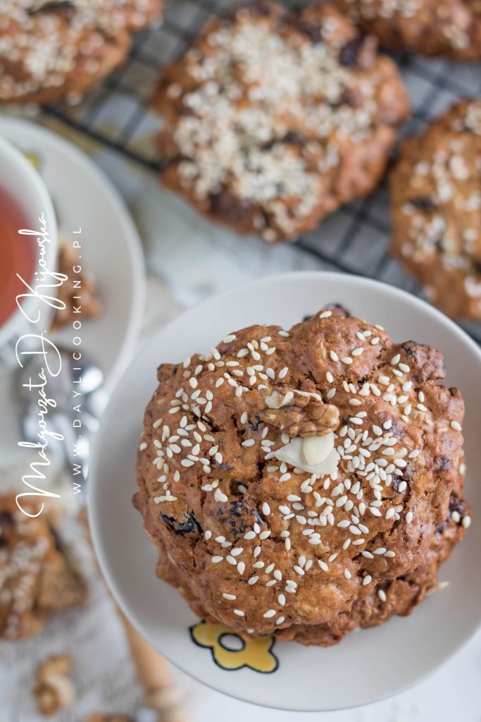 domowe ciastka bakaliowe