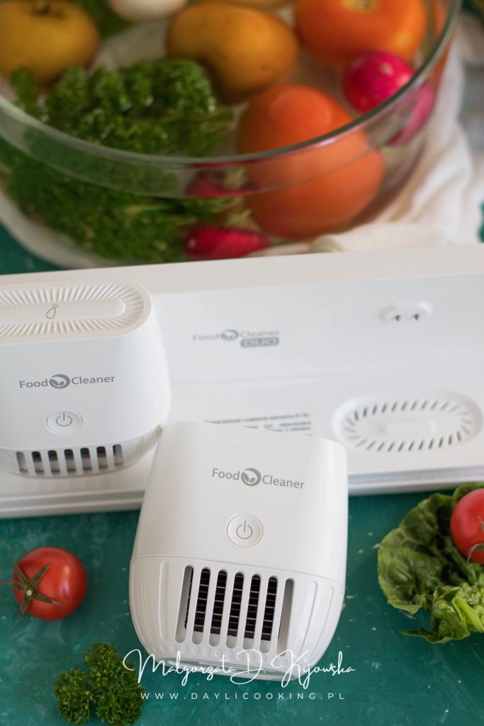 dwumodułowa myjka do żywności food cleaner duo